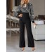 ruffle hem dress HF0414-04-02 ruffle hem dress HF0414-04-02