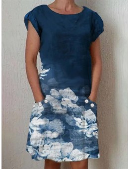 women's floral dress HE1404-03-04
