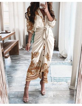 women's floral dress HE1601-01-01