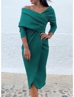 Autumn women's elegant ladylike dress HF0111-02-01