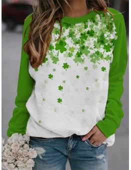 Eye-catching unique printed top HF2102-02-03