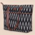 Ikat Wave Tote Bag