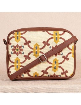 Chandra Mahal Raj Gadi Motif Sling Bag